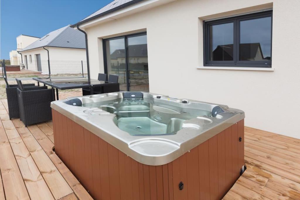 Bretteville-sur-Ay Villa En Bord De Mer Spa / Sauna מראה חיצוני תמונה