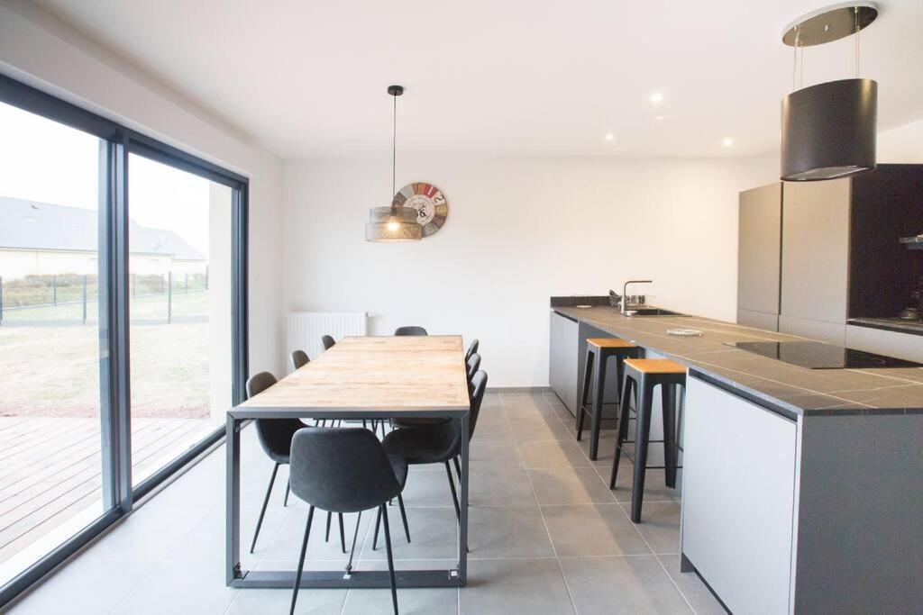 Bretteville-sur-Ay Villa En Bord De Mer Spa / Sauna מראה חיצוני תמונה