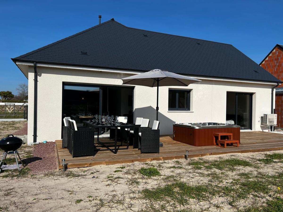 Bretteville-sur-Ay Villa En Bord De Mer Spa / Sauna מראה חיצוני תמונה